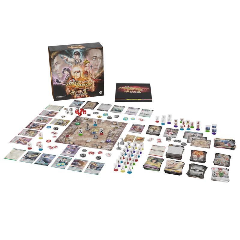 Street Masters II: Tide of the Dragon [Board Game, 1 - 4 Players] Board Game Steamforged Games