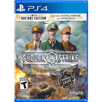 Sudden Strike 4 : Limited Day One Edition - Includes Digital Artbook & Soundtrack! [PlayStation 4] Playstation 4 Video Game Kalypso Media