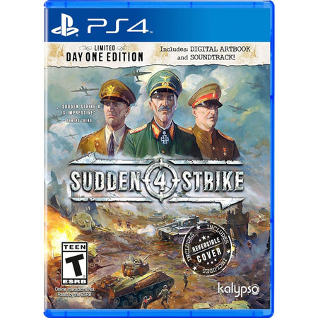 Sudden Strike 4 [PlayStation 4] Playstation 4 Video Game Kalypso Media   