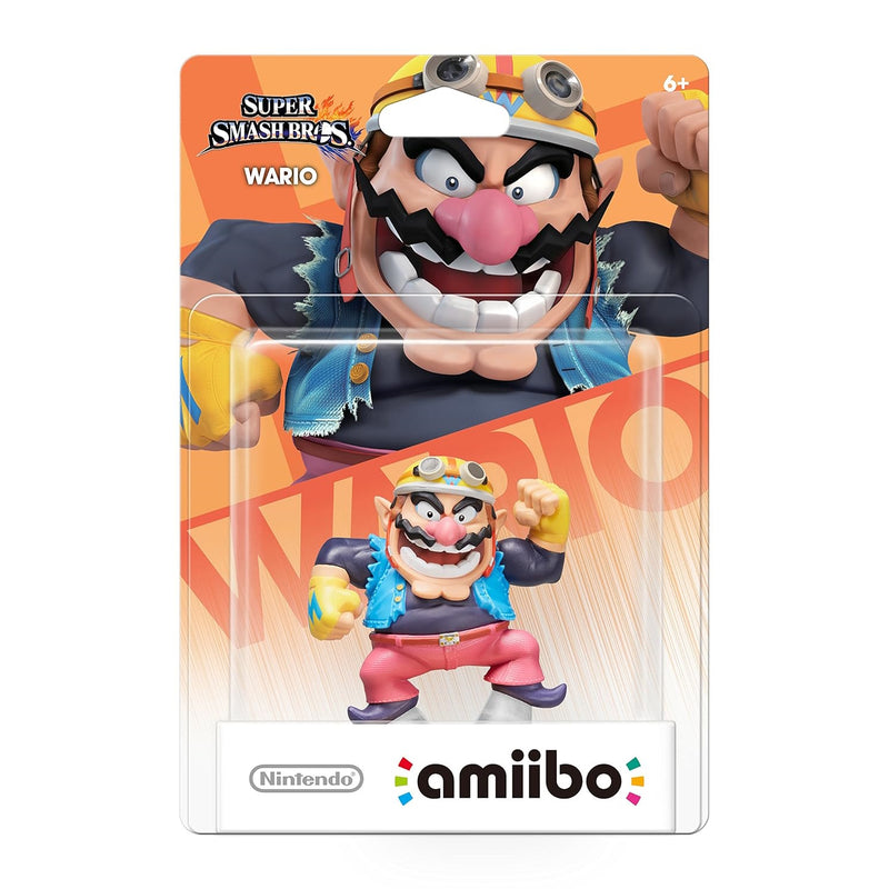 Super Smash Brothers: Wario Amiibo [Nintendo Accessory] Nintendo Accessories Nintendo   