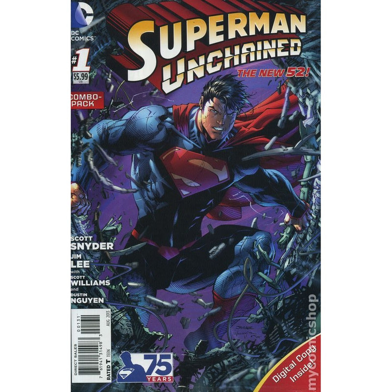 Superman Unchained #1 [Comic Book] Comic Book DC Comics   