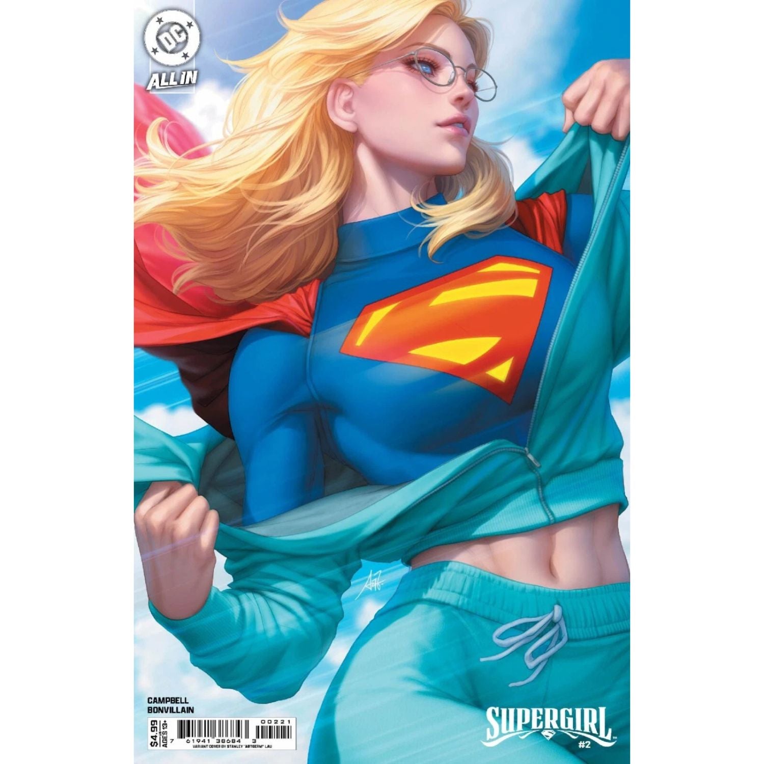 Supergirl: #2 [Artgerm CVR B] 2025 – Shopville