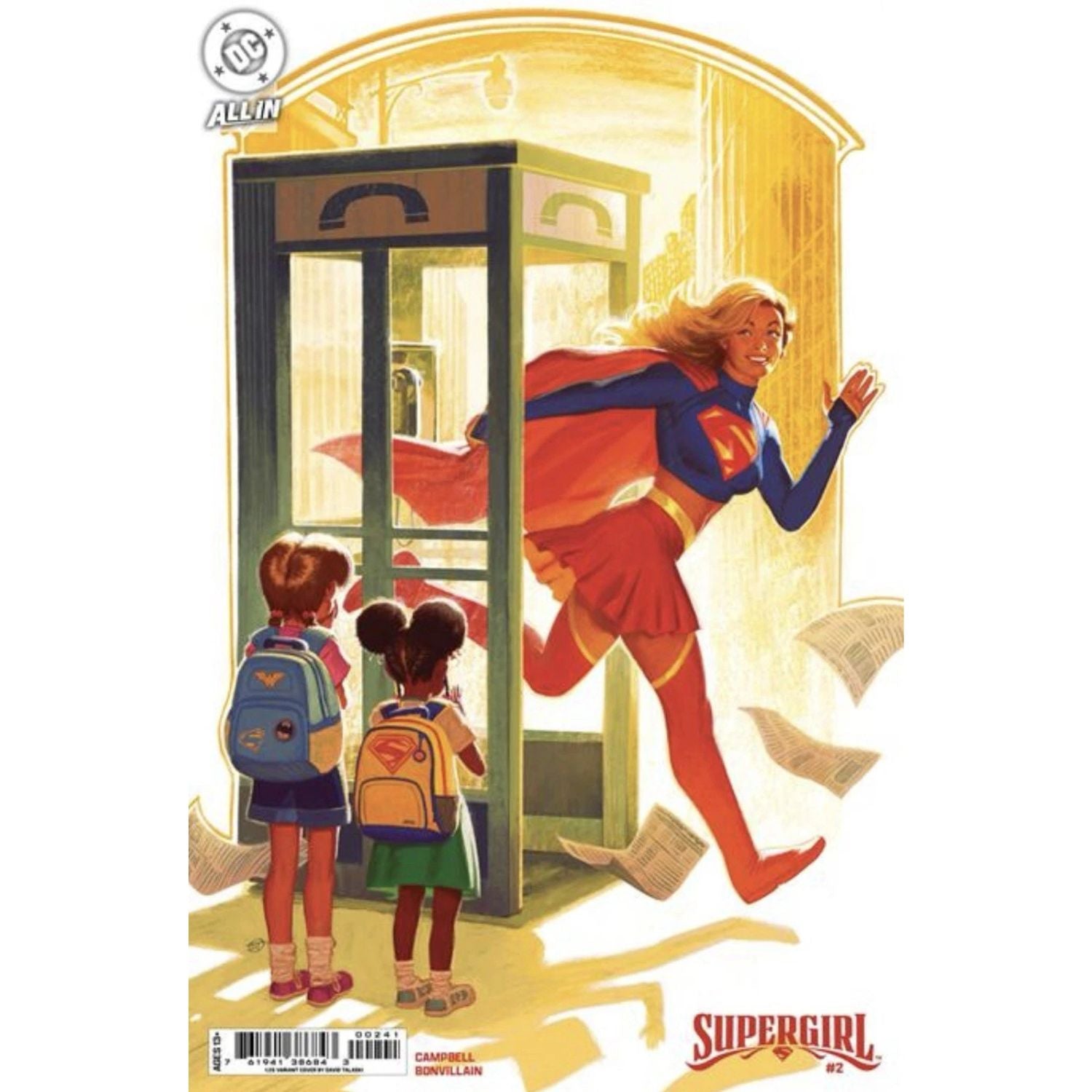 Supergirl: #2 [David Talaski CVR E - 1:25] 2025 Comics DC Comics