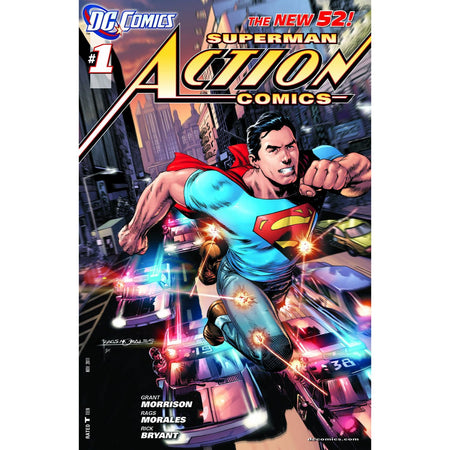 Superman: Action Comics: #1 [Rags Morales CVR A] 2011 Comics DC Comics