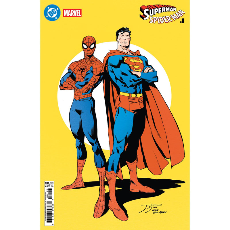 Superman/Spider-Man: #1 [Jorge Jimenez 2nd Print CVR ZB] 2026 Comics DC Comics