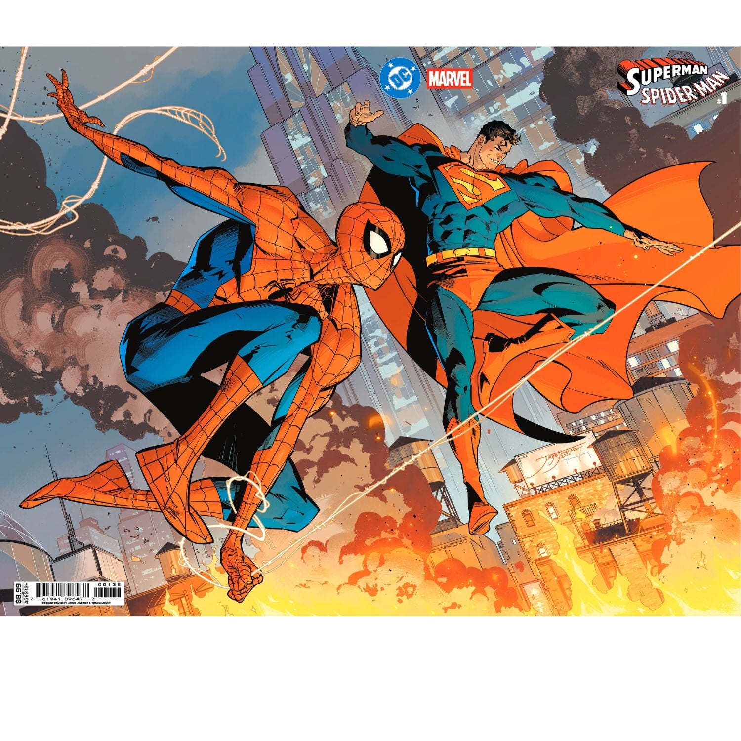 Superman/Spider-Man: #1 [Jorge Jimenez CVR X] 2026 – Shopville