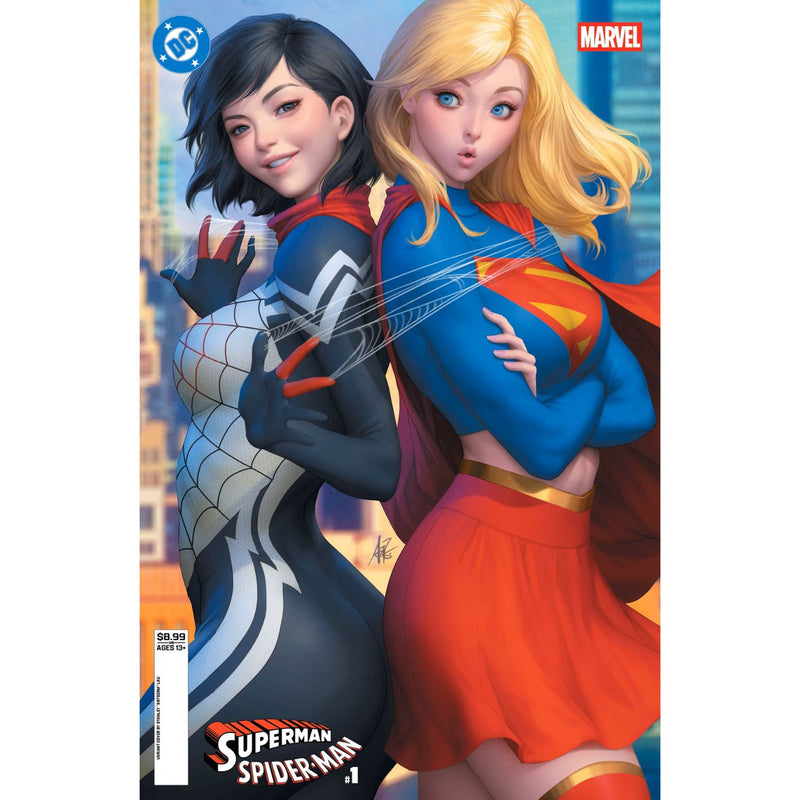 Superman/Spider-Man: #1 [Stanley Artgerm Lau CVR M] 2026 Comics DC Comics