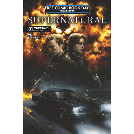 Supernatural: #1 [Clayton Crain FCBD] 2026 Comics Dynamite