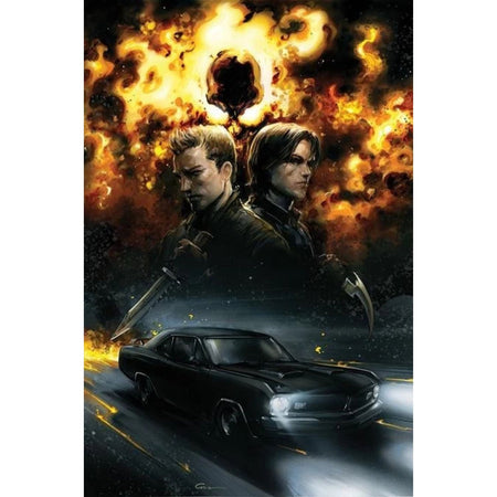 Supernatural: #1 [Clayton Crain Virgin CVR P - 1:50] 2025 Comics Dynamite Entertainment