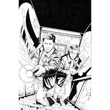 Supernatural: #3 [Andrea Broccardo Virgin CVR H - 1:15] 2025 Comics Dynamite Entertainment