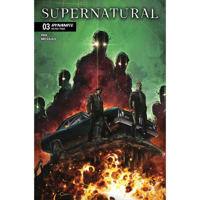 Supernatural: #3 [Clayton Crain CVR A] 2025 Comics Dynamite Entertainment