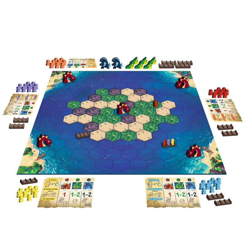 Survive The Island [Board Games, 2-5 Players] Board Game Zygo Matic   