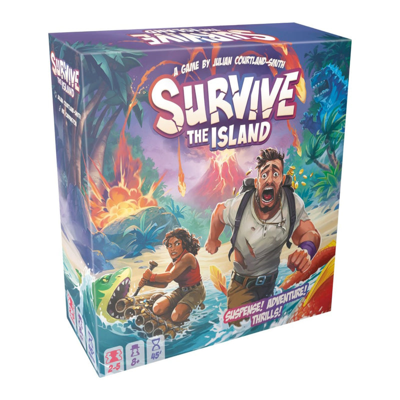 Survive The Island [Board Games, 2-5 Players] Board Game Zygo Matic   