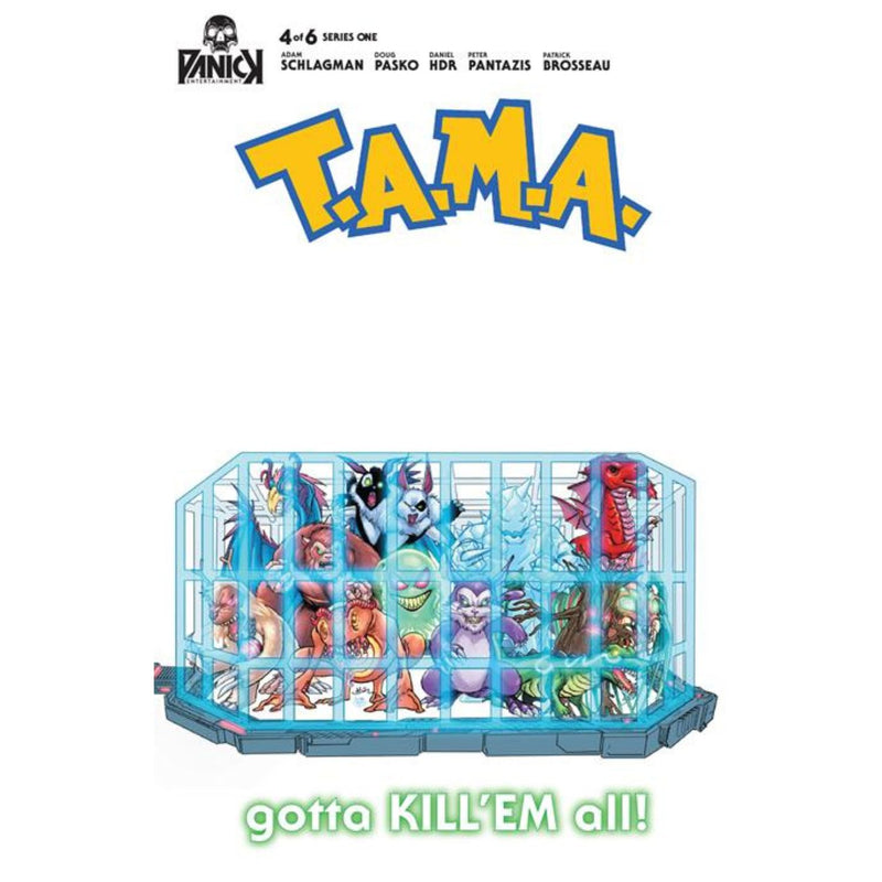 T.A.M.A.: #4 [Daniel HDR CVR B] 2025 Comics Panick Entertainment