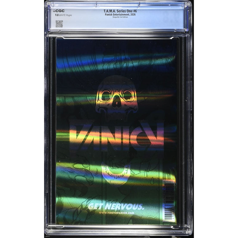 T.A.M.A.: #6 [Matthew Waite CGC 9.8 Shopville Exclusive Foil] 2025