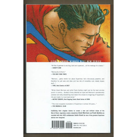 All Star Superman: Vol 1 [Frank Quitely Third Print TPB] 2011 Comics Shopville