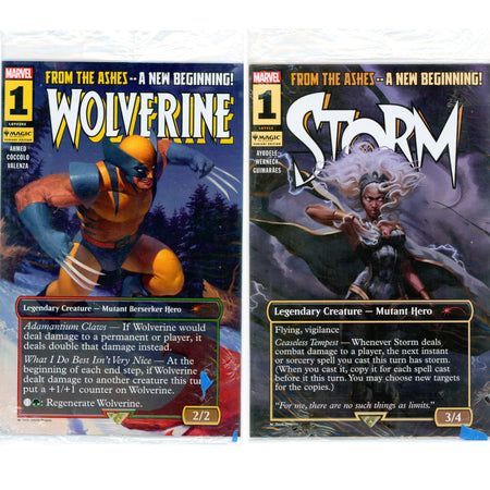 Wolverine #1 & Storm #1 MTG Comic NYCC Variants 2024