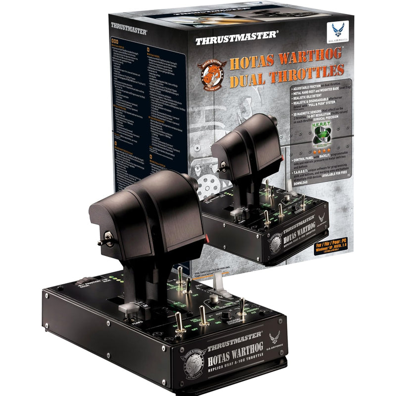 Thrustmaster: HOTAS Warthog Dual Throttles [PC Accessories] PC Accessories Thrustmaster   