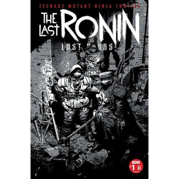 TMNT Last Ronin the Lost Years: #1 [Deodato B&W RI - 1:50] 2022 Comics IDW Publishing