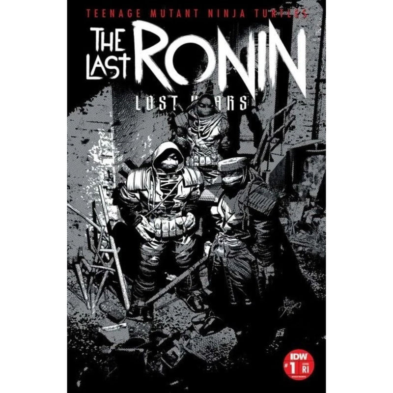 TMNT Last Ronin the Lost Years: #1 [Deodato B&W RI - 1:50] 2022 Comics IDW Publishing