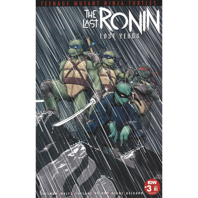 TMNT the Last Ronin the Lost Years: #3 [Jamie McKelvie CVR RIA - 1:25] 2022 Comics IDW Publishing