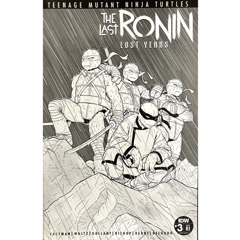 TMNT The Last Ronin The Lost Years: #3 [Jamie McKelvie - 1:50] 2023 Comics IDW Publishing