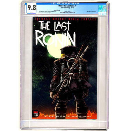 TMNT The Last Ronin: #1 [Esau & Isaac Escorza 2nd Print CGC 9.8] 2020 Comics IDW Publishing