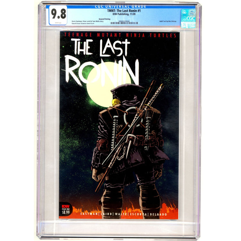 TMNT The Last Ronin: #1 [Esau & Isaac Escorza 2nd Print CGC 9.8] 2020 Comics IDW Publishing