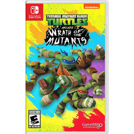 TMNT Arcade: Wrath of the Mutants [Nintendo Switch] Nintendo Switch Video Game GameMill Entertainment   
