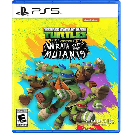 TMNT Arcade: Wrath of the Mutants [PlayStation 5] PlayStation 5 Video Game GameMill Entertainment   