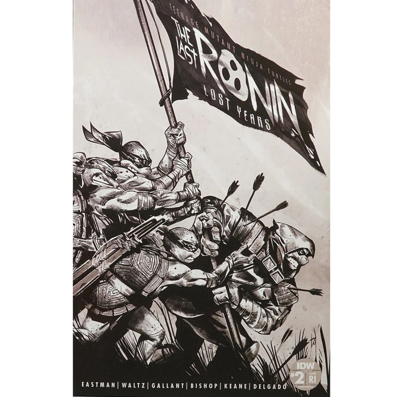 TNMT The Last Ronin The Lost Years: #2 [Mike Del Mundo - 1:50] 2023 Comics IDW Publishing