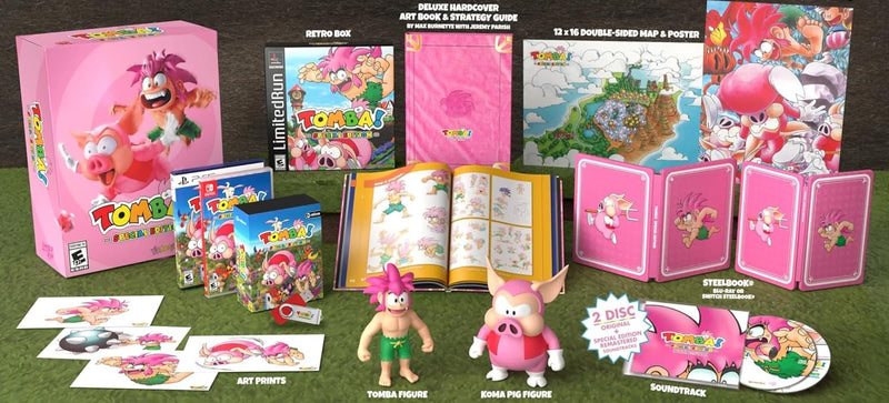 TOMBA! Special Edition Whoopee Edition - Limited Run #245 [Nintendo Switch] Nintendo Switch Collector Limited Run Games