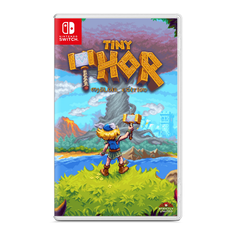 Tiny Thor - Mjolnir Limited Edition - SLG #92 [Nintendo Switch] Nintendo Switch Video Game Strictly Limited Games