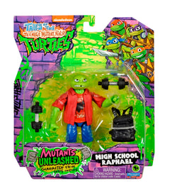 Tales of the TMNT: Mutants Unleashed - High School Raphael Figure Toys & Games Playmates