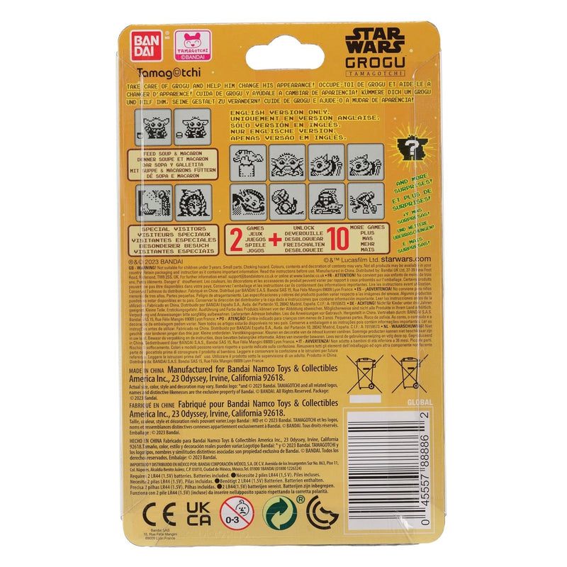 Tamagotchi Nano x Star Wars: Grogu - Blue Version Toys & Games Bandai Namco