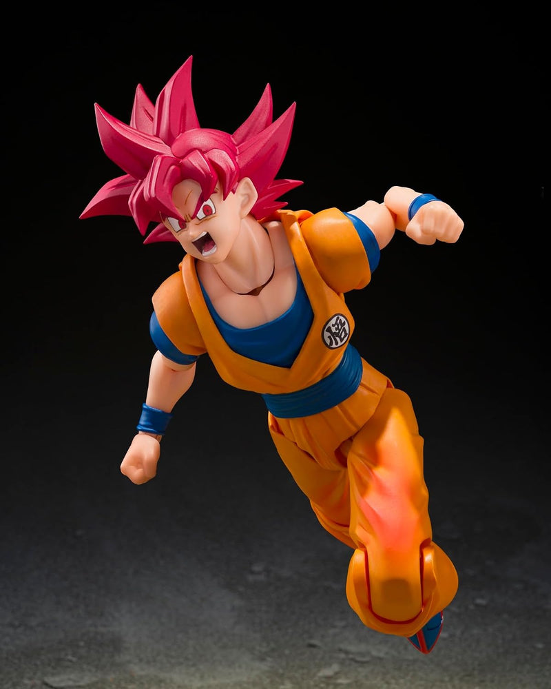 Tamashii Nations: Dragon Ball Super - Super Saiyan God Son Goku - God Aura S.H. Figuarts Toys & Games Bandai Namco