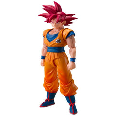 Tamashii Nations: Dragon Ball Super - Super Saiyan God Son Goku - God Aura S.H. Figuarts Toys & Games Bandai Namco