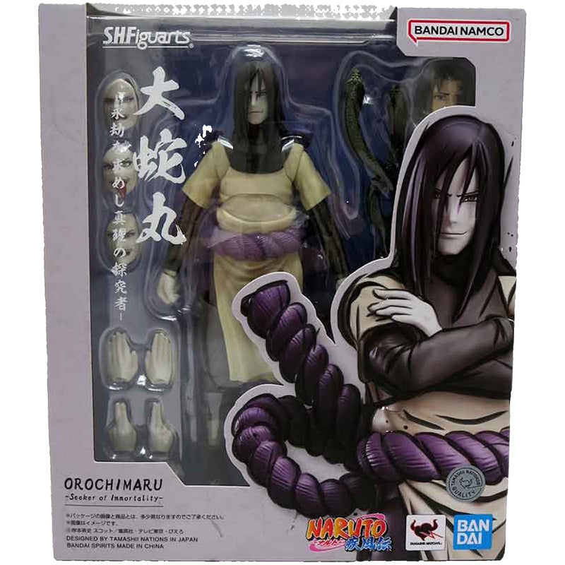 Tamashii Nations: Naruto Shippuden - Orochimaru (Seeker of Immortality ) S.H.Figuarts Action Figure Toys & Games Bandai Namco