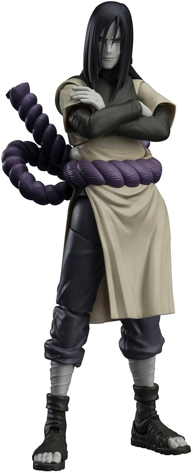 Tamashii Nations: Naruto Shippuden - Orochimaru (Seeker of Immortality ) S.H.Figuarts Action Figure Toys & Games Bandai Namco