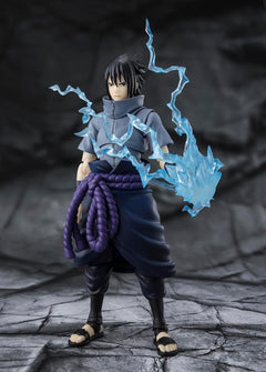 Tamashii Nations: Naruto Shippuden - Sasuke Uchiha Figure Solitary Shinobi Version S.H. Figurarts Toys & Games Bandai Namco