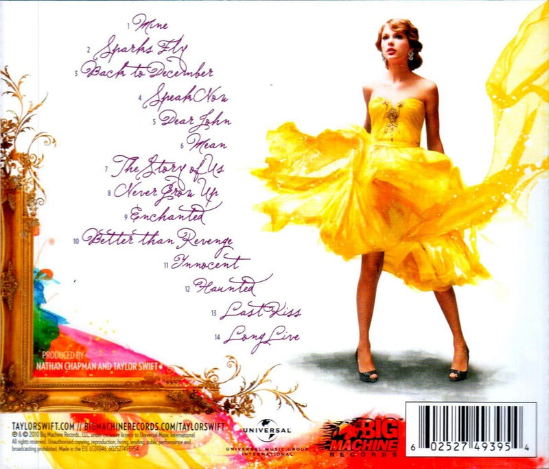 Taylor Swift - Speak Now [Audio CD] Music (CD) Universal   