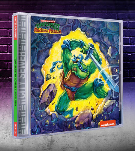Teenage Mutant Ninja Turtles 3: Radical Rescue Soundtrack [Audio CD] Music (CD) Limited Run Games