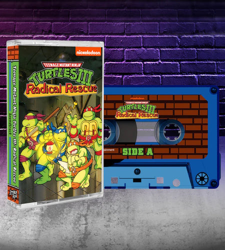 Teenage Mutant Ninja Turtles 3: Radical Rescue Soundtrack [Audio Cassette] Limited Run Games