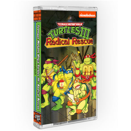 Teenage Mutant Ninja Turtles 3: Radical Rescue Soundtrack [Audio Cassette] Limited Run Games