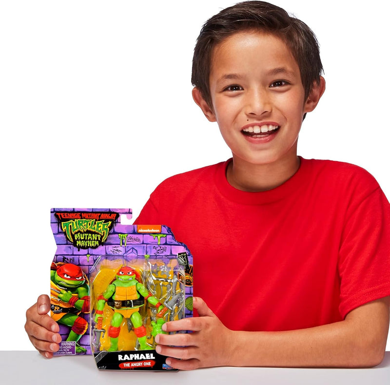 Teenage Mutant Ninja Turtles: Mutant Mayhem Raphael - 4.5" Figure Toys & Games Playmates