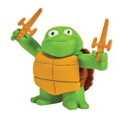 Teenage Mutant Ninja Turtles: Mutant Mayhem: Turtle Tots - Raph/Mike Figures Toys & Games Playmates