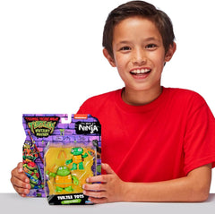 Teenage Mutant Ninja Turtles: Mutant Mayhem: Turtle Tots - Raph/Mike Figures Toys & Games Playmates