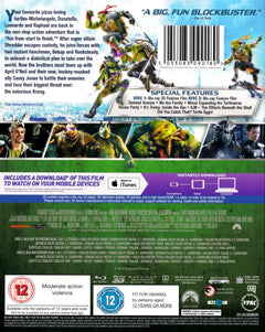 Teenage Mutant Ninja Turtles: Out Of The Shadows [Blu-Ray 2D + 3D] Blu-Ray 3D Movie Paramount   