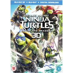 Teenage Mutant Ninja Turtles: Out Of The Shadows [Blu-Ray 2D + 3D] Blu-Ray 3D Movie Paramount   