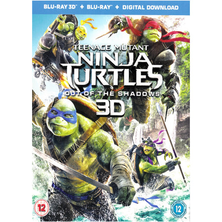 Teenage Mutant Ninja Turtles: Out Of The Shadows [3D Blu-Ray 2D + 3D] Blu-Ray 3D Movie Paramount   